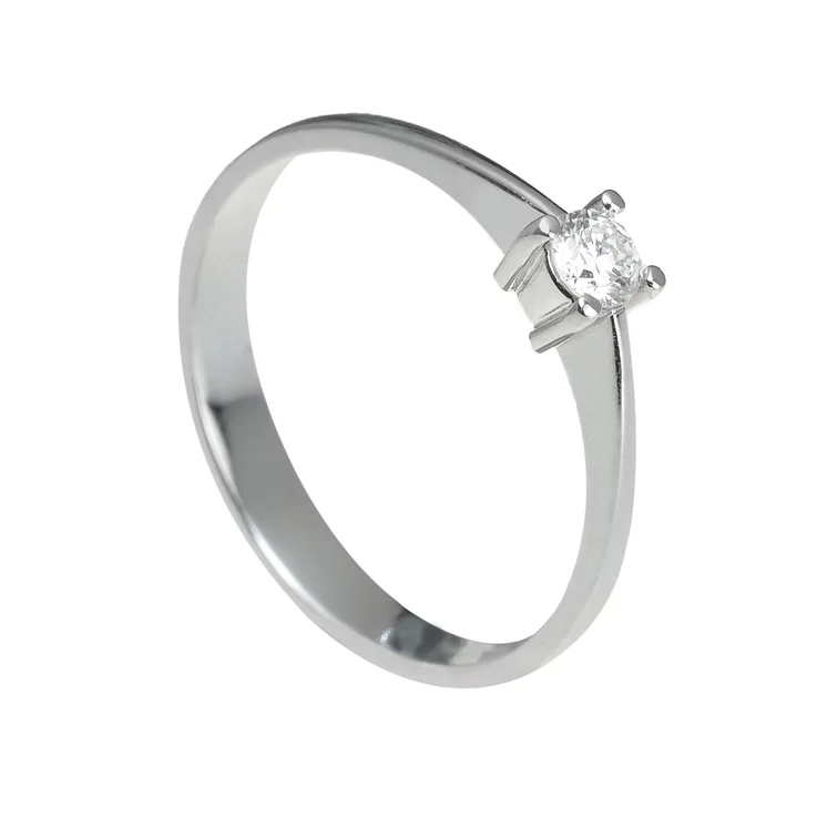 Zlatý prsteň s diamantom Zlatý prsteň s diamantom