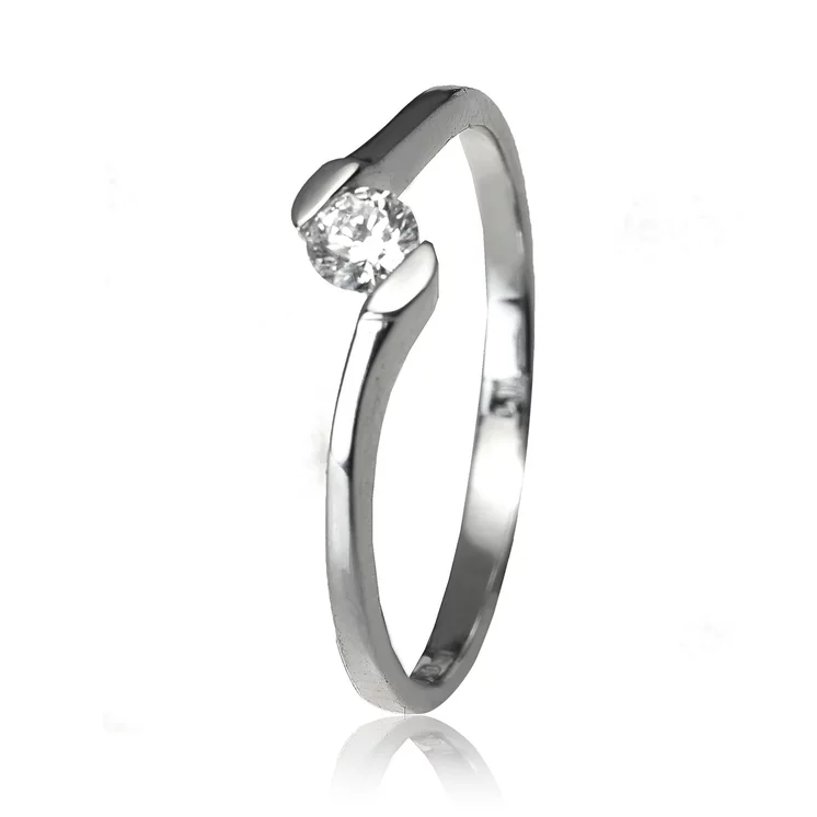Zlatý prsteň s diamantom Zlatý prsteň s diamantom