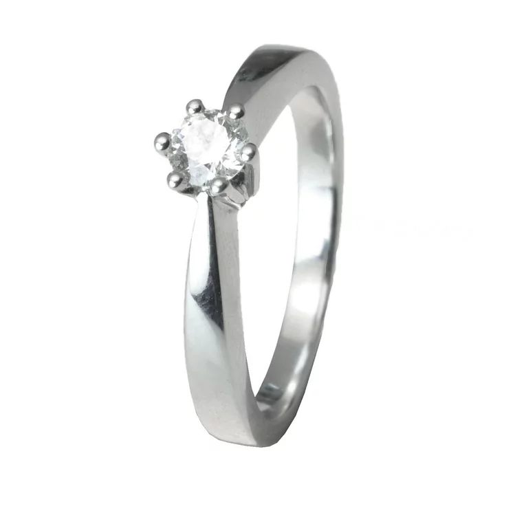 Zlatý prsteň s diamantom Zlatý prsteň s diamantom