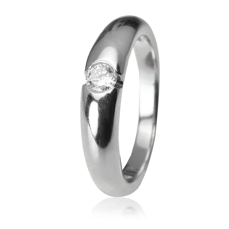Zlatý prsteň s diamantom Zlatý prsteň s diamantom