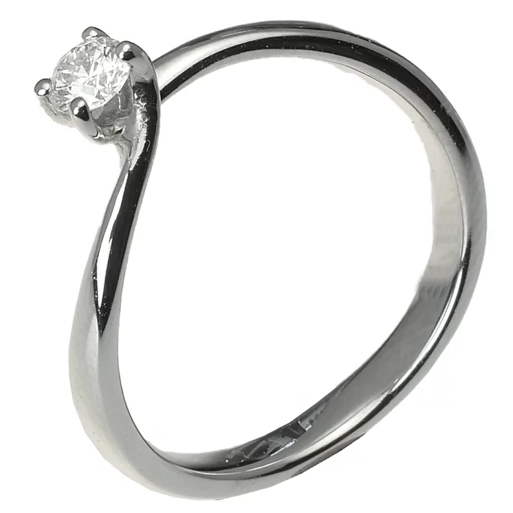 Zlatý prsteň s diamantom Zlatý prsteň s diamantom