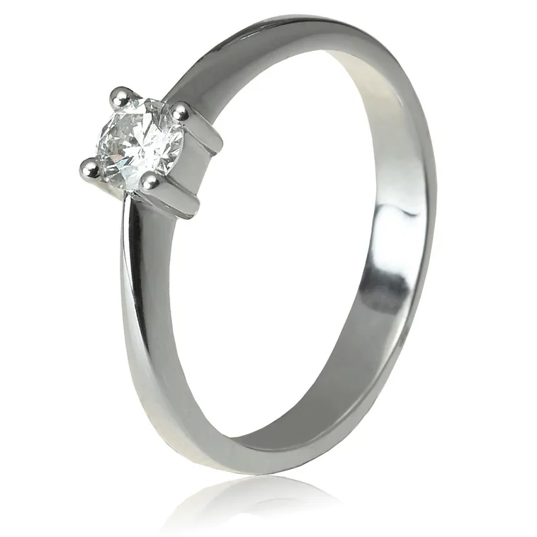 Zlatý prsteň s diamantom Zlatý prsteň s diamantom