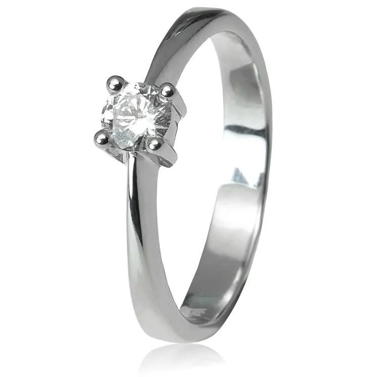 Zlatý prsteň s diamantom Zlatý prsteň s diamantom