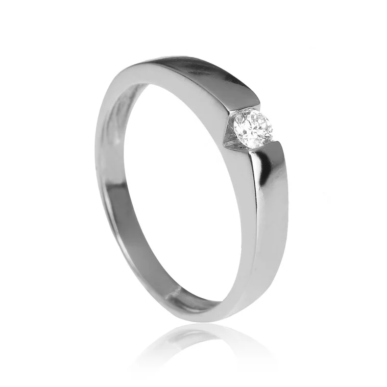 Zlatý prsteň s diamantom Zlatý prsteň s diamantom