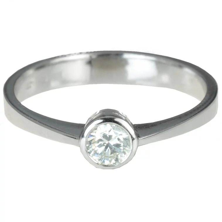 Zlatý prsteň s diamantom Zlatý prsteň s diamantom